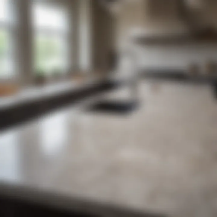 Professional installation of a countertop demonstrating craftsmanship