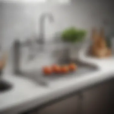 Stainless Steel Durability in Kitchen Design Functional over-the-sink drying rack made of stainless steel